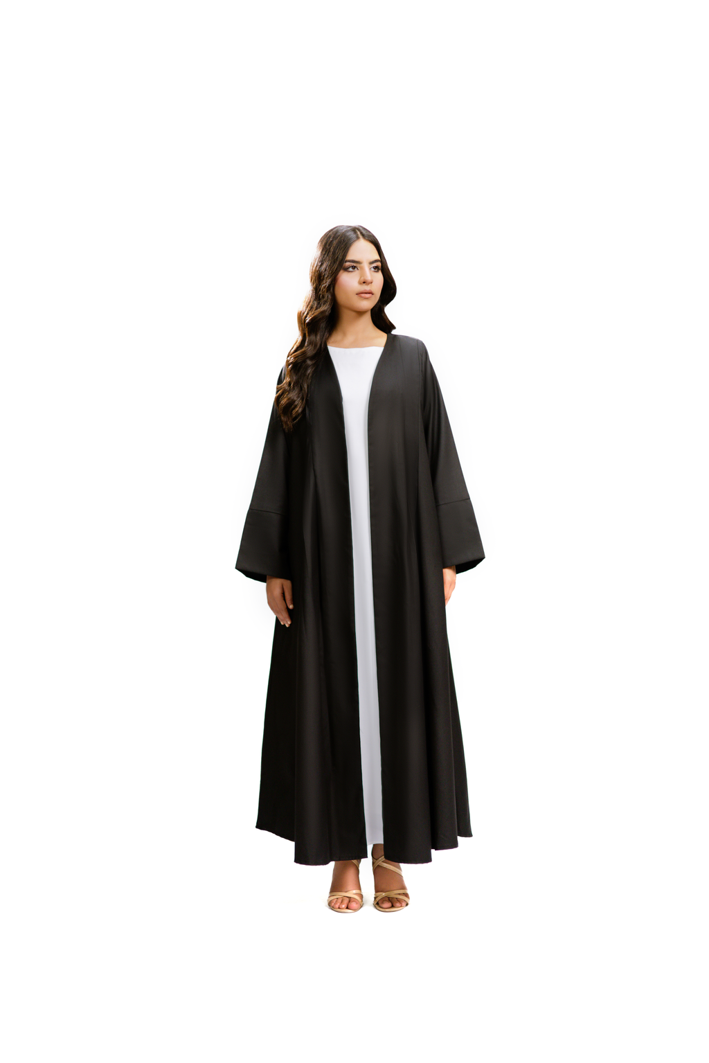 Black Box Pleated Abaya